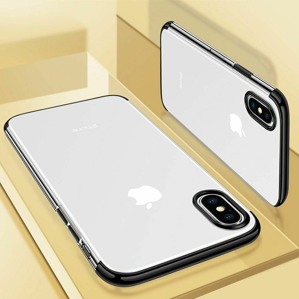 For Iphone 16 Pro Max 11 16 SE 7 8 XR Shockproof TPU Case Back Card Holder Cover